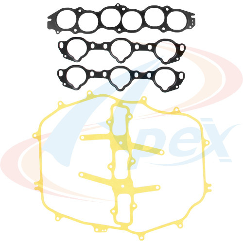Apex Intake Manifold Gasket Set AMS5541 for 2003-2008 Infiniti/Nissan 3.5L V6 (FX35, G35, M35, 350Z)