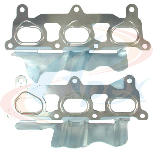 Apex Exhaust Manifold Gasket Set AMS11642 for 2004-2011 Buick/Cadillac/Saab 3.6L 2.8L V6 (LaCrosse, Rendezvous, CTS, SRX)