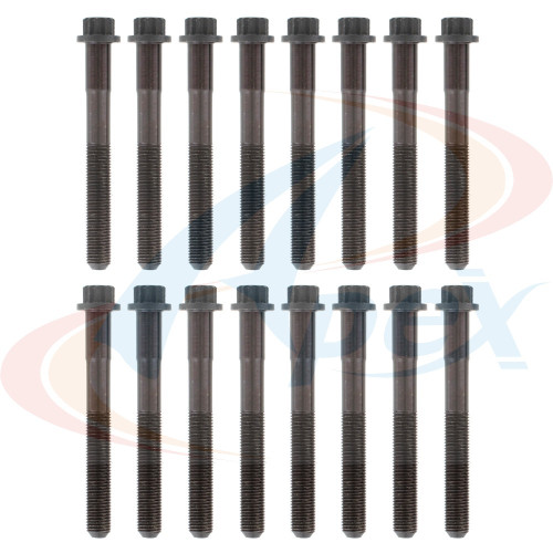 Apex Cylinder Head Bolt Set AHB832 for 1988-2004 Lexus/Toyota 2.5L 3.0L V6 (ES250, ES300, 4Runner, Camry)