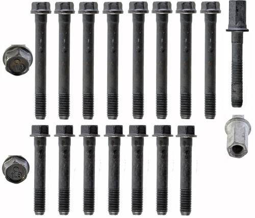 Enginetech HB168 TTY Head Bolt Set for 1990-1995 Oldsmobile/Pontiac Silhouette/Trans Sport 3.1L - Torque-to-Yield, Single Use