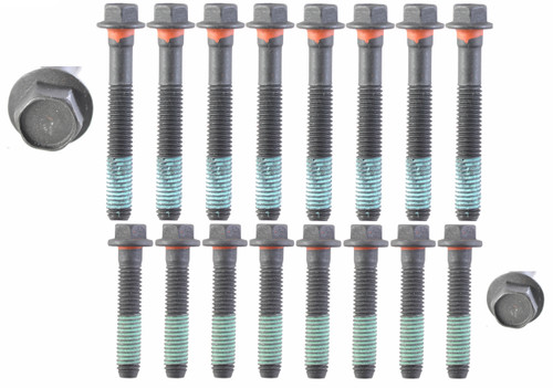 Enginetech HB141 TTY Head Bolt Set for 1995-2008 Buick/Chevrolet/Oldsmobile 88/98/Bonneville/Camaro 3.8L - Torque-to-Yield, Single Use
