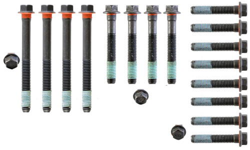 Enginetech HB140 TTY Head Bolt Set for 1988-1995 Buick/Chevrolet/Oldsmobile 88/98/Achieva/Bonneville 3.8L/3.3L - Torque-to-Yield, Single Use