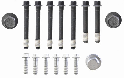 Enginetech HB134 TTY Head Bolt Set for 1996-2013 Chevrolet/GMC/Isuzu Astro/Blazer/C1500/Express 1500 4.3L - Torque-to-Yield, Single Use
