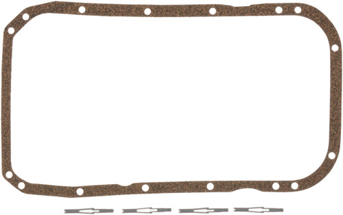 Reinz Oil Pan Gasket Set 10-10194-01 for 1987-2000 Dodge/Plymouth/Hyundai 3.0L V6 (Grand Caravan, Grand Voyager, Sonata, LeBaron)