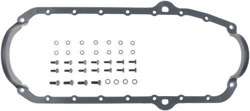 Reinz Oil Pan Gasket Set 10-10078-01 for 1975-1985 Chevrolet/Pontiac/GMC 5.7L 4.4L V8 (P60, Grand LeMans, Laurentian, Bel Air)