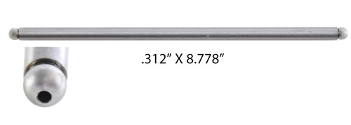 Enginetech EPR35AB Push Rod - 4-Pack for 1958-1965 Chevrolet Bel Air Biscayne Brookwood Del Ray 5.7L/6.7L 8.778" OAL - OE Push Rod Set