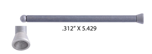 Enginetech EPR337 Push Rod - 4-Pack for 1972-1992 Ford Mercury Merkur Aerostar Bobcat Bronco II Capri 2.6L 5.429" OAL - OE Push Rod Set