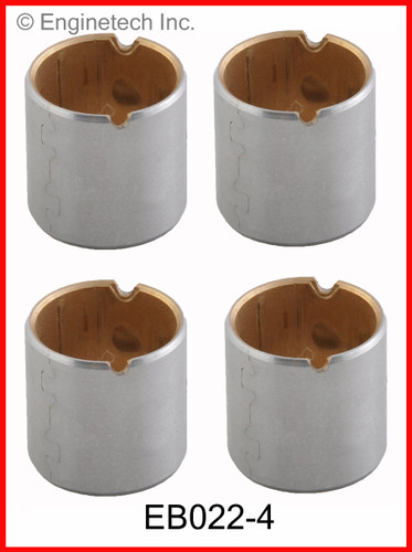 Wrist Pin Bushing Set (4) - Fits GM & Saturn 2.2L 134 DOHC - EB022-4