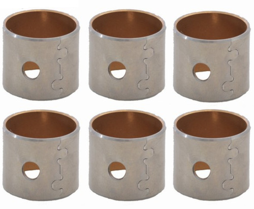 Enginetech EB015-6 Bronze Piston Pin Bushings (6 Pack) for 1994-2021 INFINITI Lexus Nissan Subaru Toyota - Connecting Rod Bushing