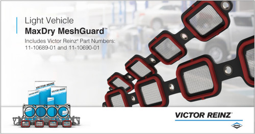 Reinz Intake Manifold Gasket Set 11-10689-01 for 2002-2012 Jeep/Ram/Dodge 3.7L V6 (Liberty, 1500, Dakota, Ram 1500)