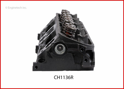 Enginetech CH1136R Remanufactured Complete Cylinder Head for 1985-1990 Chrysler Dodge Plymouth 5.2L 318ci V8 Casting #302, 646, 714