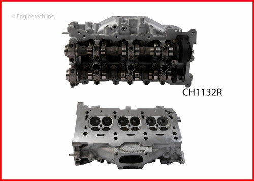 Enginetech CH1132R Right Remanufactured Complete Cylinder Head for 2011-2015 Chrysler Dodge Jeep Ram 3.6L 220ci V6 Casting #05184510AJ