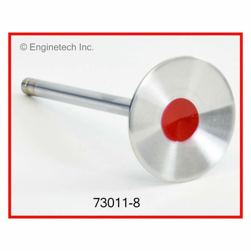 Enginetech 73011-8 8 Pack Intake Valve for 1997-2014 GM 5.3L/5.7L/6.0L EV8 Pro Performance Stainless - Precision Replacement Engine Valve