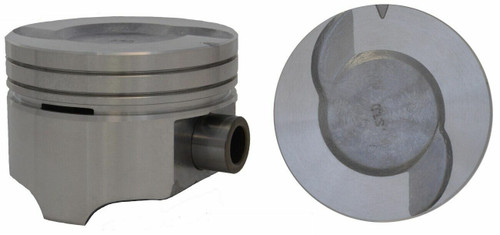 Piston & Ring Set (8) for Ford 232 3.8L - Enginetech K3017 - Size = P.75