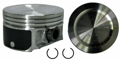Piston & Premium Ring Set (8) for Ford 330 5.4L -  Enginetech K3057 - Standard Size