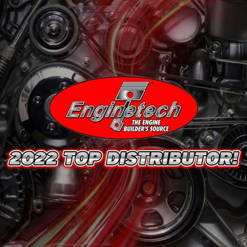 Piston & Premium Ring Set (8) for Ford 330 5.4L -  Enginetech K3057 - Standard Size