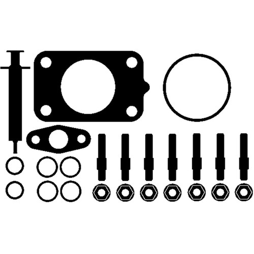 Elring Self-Locking Nut for 1999-2009 Saab 9-5/9-3 2.0L 2.3L
