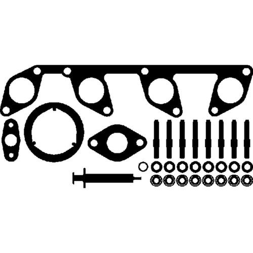 Elring Fuel Injector Nozzle Seal Kit for 2010-2024 Audi/VW A3/Polo/A1/A5/Q3 1.4L 1.6L 1.8L