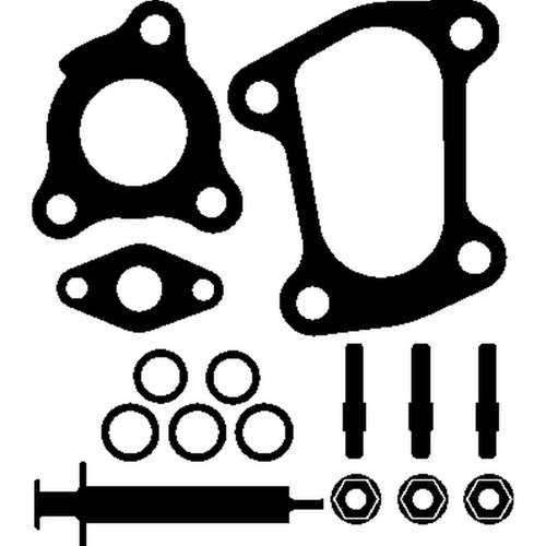 Elring Exhaust Manifold Heat Exchanger Gasket for 1954-1972 VW Karmann Ghia/Transporter 1.2L 1.3L 1.5L