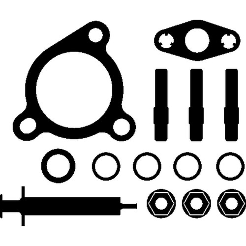 Elring Self-Locking Nut for 2002-2011 Chevrolet/Saab/Saturn 9-3/Cobalt/9-3X/Ion 2.0L