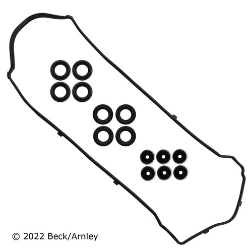 Beck Arnley Valve Cover Gasket Set for 2008-2015 Acura/Honda ILX/Accord/Civic/CR-V/Crosstour 2.4L