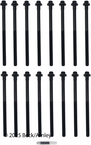 Beck Arnley Cylinder Head Bolt Set 016-1080