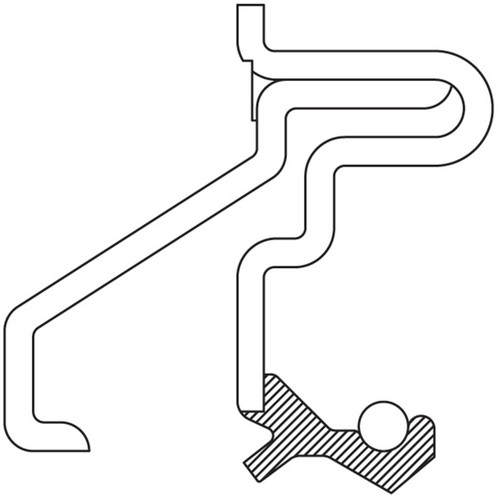 National Drive Axle Shaft Seal for 2004-2012 Chevrolet/GMC/Hummer/Isuzu Colorado/Canyon/H3/H3T/i-350