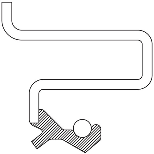 National Wheel Seal for 2003-2018 Dodge/Ram Ram 3500/3500