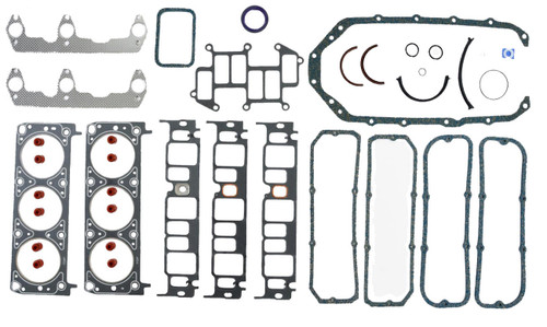 Enginetech C173-22 Full Gasket Set OEM-Spec for 1980-1985 Chevrolet GMC Jeep Pontiac 2.8L 173ci V6 - Includes Valve Stem Seals