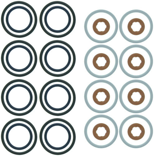 Mahle Fuel Injector Seal Kit for 2003-2010 Ford E-350 Club Wagon/E-350 Super Duty/E-450 Super Duty/Excursion/F-250 Super Duty 6.0L