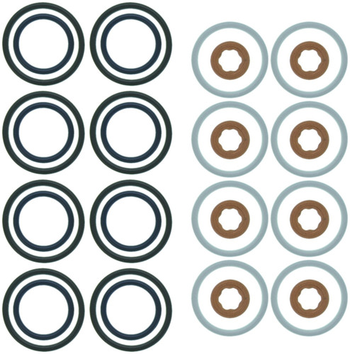 Mahle Fuel Injector Seal Kit for 2003-2010 Ford E-350 Club Wagon/E-350 Super Duty/E-450 Super Duty/Excursion/F-250 Super Duty 6.0L