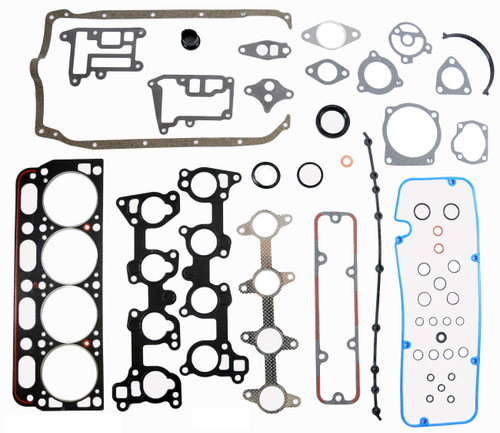 Enginetech C134 Rebuilder Gasket Kit OEM-Spec for 1987-1997 Chevrolet 122ci-134ci I4 - Excludes Rear Main Seal and Valve Stem Seals