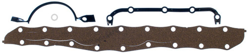 Mahle Oil Pan Gasket Set for 1965-1996 Ford Bronco/E-100 Econoline/E-200 Econoline/E-300 Econoline/F-100 3.9L 4.9L
