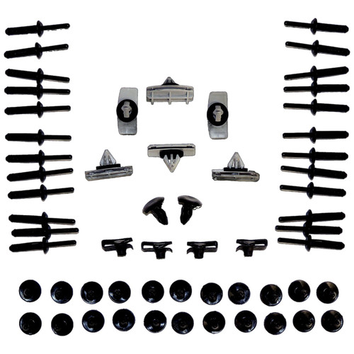 Crown Automotive 5KHK Fender Flare Hardware Kit Front & Rear Left & Right - Fits 2007-2018 Jeep JK Wrangler
