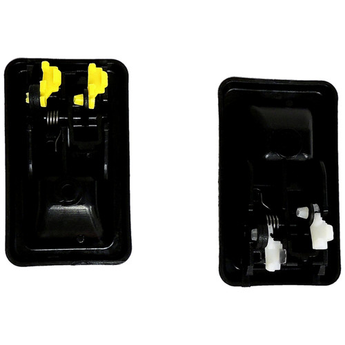 Crown Automotive 55176476K Interior Door Handle Set Front Left & Right Inner - Fits 1982-2006 Jeep CJs, YJ, TJ