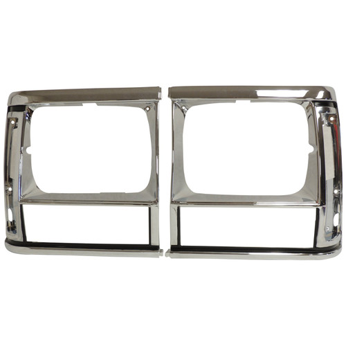 Crown Automotive 55034078K Headlight Bezel Set Left & Right - Fits 1991-1996 Jeep