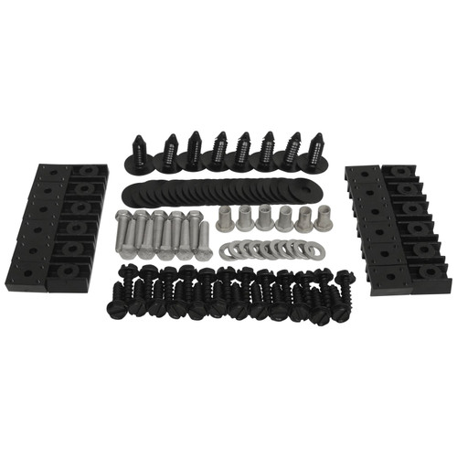 Crown Automotive 4918K Fender Flare Hardware Kit Front & Rear Left & Right - Fits 1997-2006 Jeep TJ Wrangler