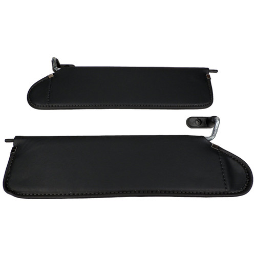 Crown Automotive RT52002 Sun Visor Set Front Left & Right - Fits 2003-2006 Jeep TJ Wrangler, Set of 2