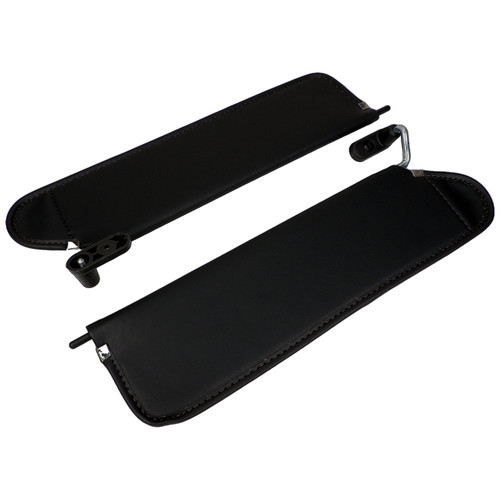 Crown Automotive RT52002 Sun Visor Set Front Left & Right - Fits 2003-2006 Jeep TJ Wrangler, Set of 2