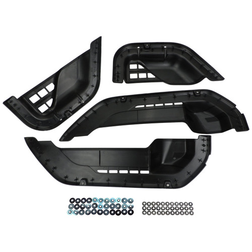 Crown Automotive RT27070 Door Pocket Set Front & Rear Left & Right - Fits 2018-2025 Jeep JL Wrangler