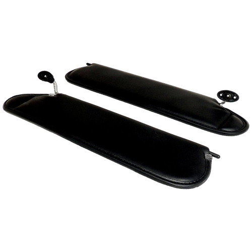 Crown Automotive RT52004 Sun Visor Set Left & Right - Fits 1997-2002 Jeep TJ Wrangler, Includes 2 Sun Visors