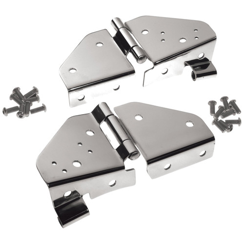Crown Automotive RT34017 Windshield Hinge Kit Front Left & Right - Fits 1987-1995 Jeep CJ-8