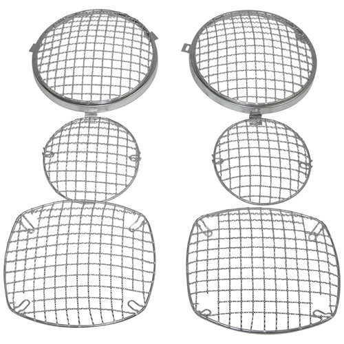 Crown Automotive RT34034 Stone Guard Set Front & Rear Left & Right - Fits 1976-1983 Jeep CJ-8