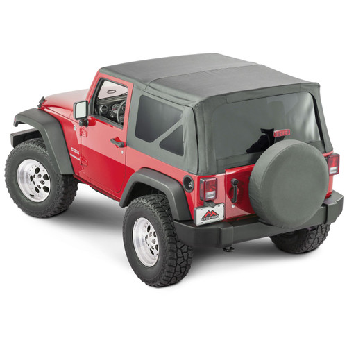 Crown Automotive RT10935T Replacement Soft Top - Fits 2007-2012 Jeep JK Wrangler 2-Door