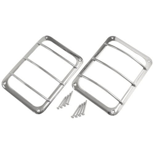 Crown Automotive RT34081 Tail Light Guard Set Rear Left & Right - Fits 2007-2018 Jeep JK Wrangler