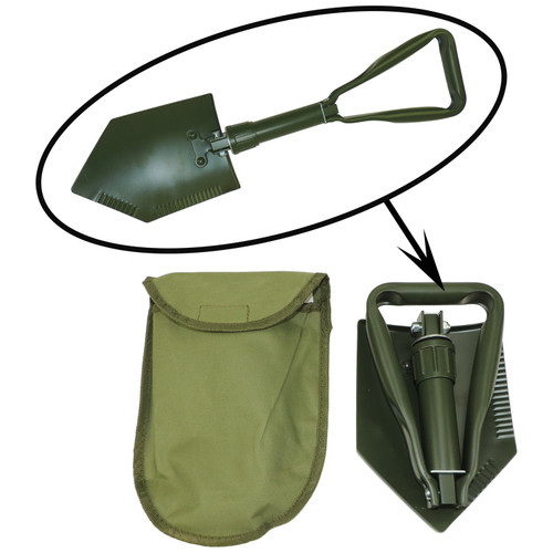 Crown Automotive RT33016 Tri-Fold Shovel - Fits Jeep