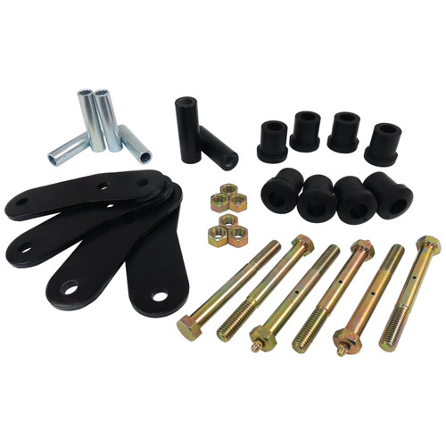 Crown Automotive RT21049 HD Shackle Kit Front or Rear Left or Right - Fits 1987-1995 Jeep YJ Wrangler, Provides 3, 4" Lift