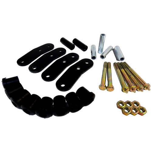 Crown Automotive RT21049 HD Shackle Kit Front or Rear Left or Right - Fits 1987-1995 Jeep YJ Wrangler, Provides 3, 4" Lift