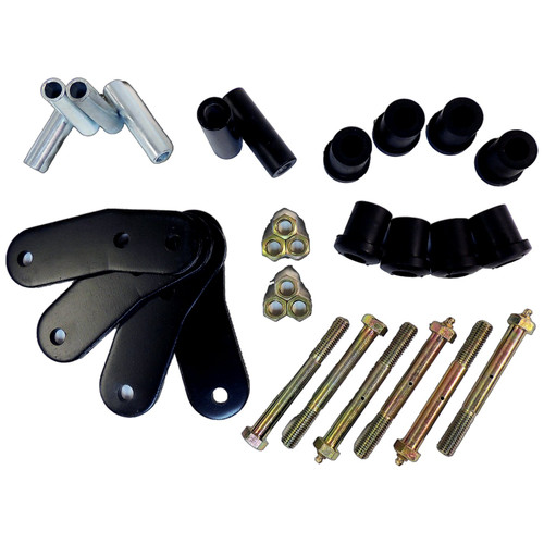 Crown Automotive RT21049 HD Shackle Kit Front or Rear Left or Right - Fits 1987-1995 Jeep YJ Wrangler, Provides 3, 4" Lift