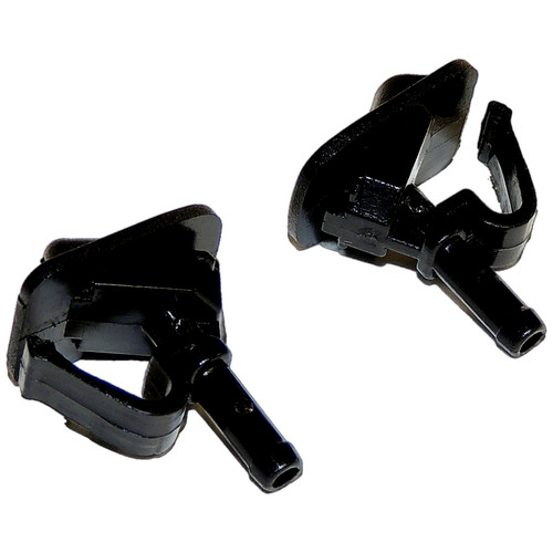 Crown Automotive 55156728K Windshield Washer Nozzle Front Left & Right - Fits 2001-2012 Jeep TJ, JK Wrangler, L and R